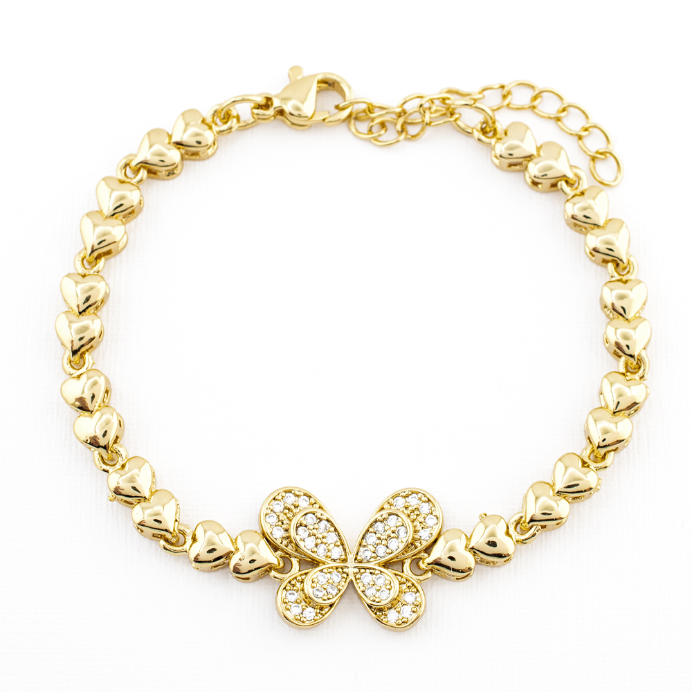 PULSERA CHAPA CRYSTIME