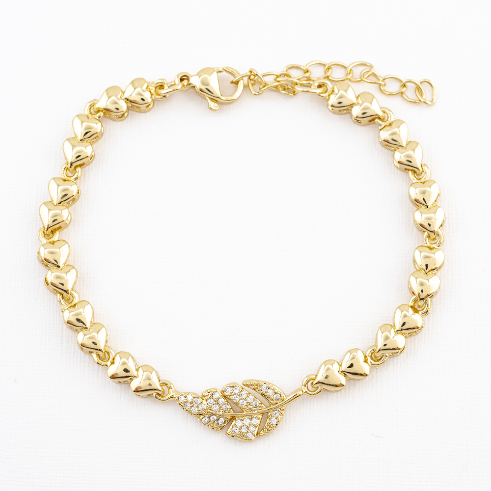 PULSERA CHAPA CRYSTIME