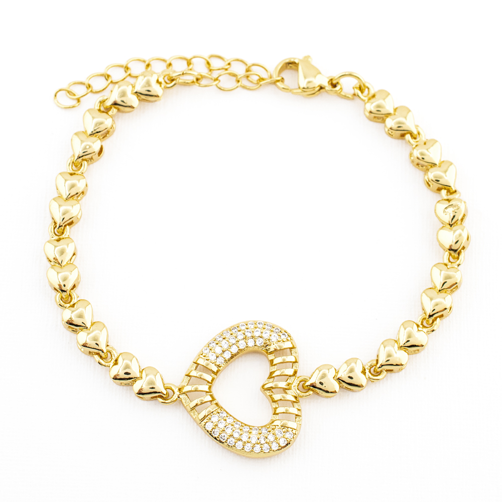 PULSERA CHAPA CRYSTIME
