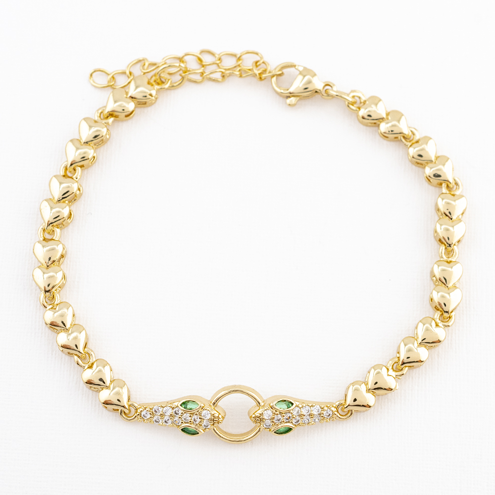 PULSERA CHAPA CRYSTIME