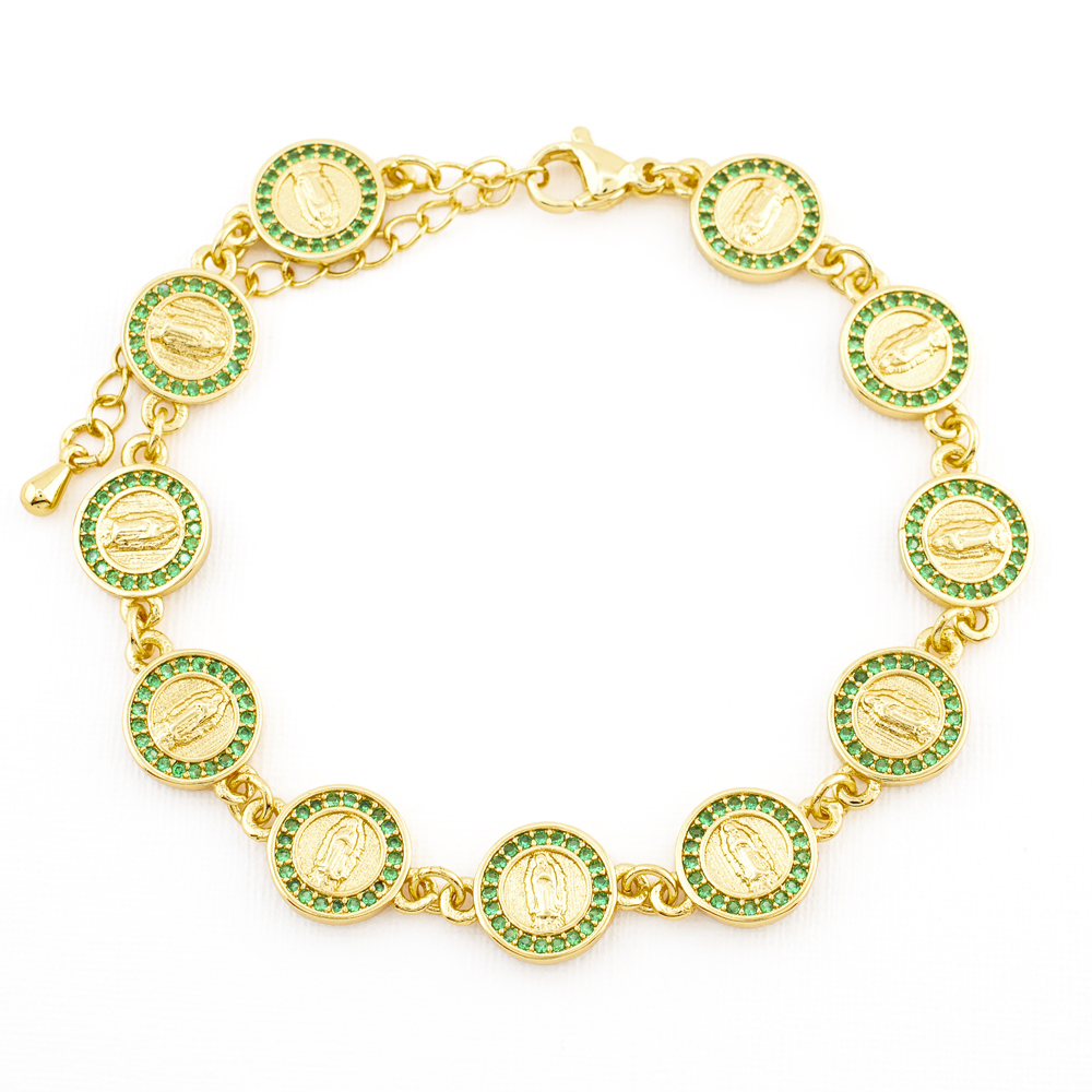 PULSERA CHAPA CRYSTIME