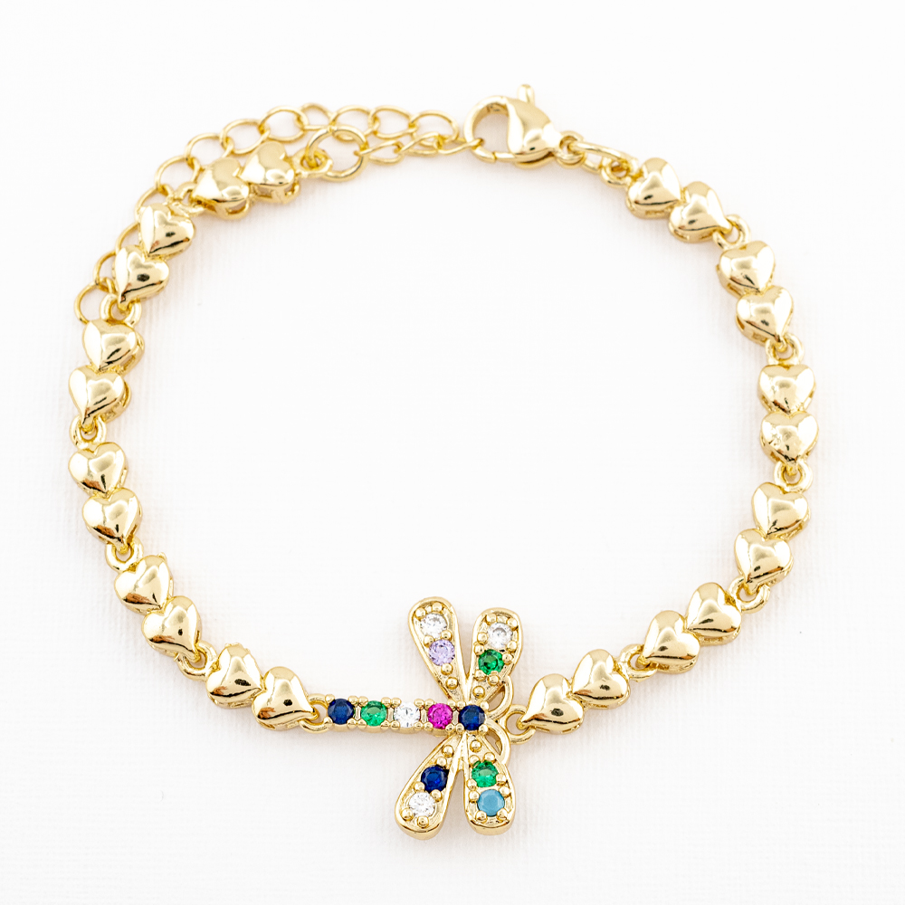PULSERA CHAPA CRYSTIME