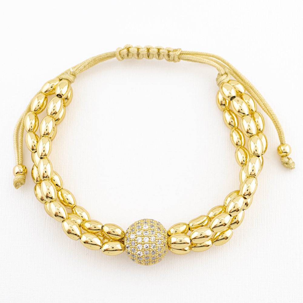 PULSERA CHAPA CRYSTIME