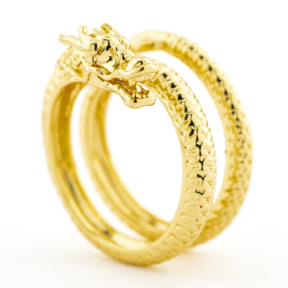 ANILLO  CHAPA GOLDEN CASTING