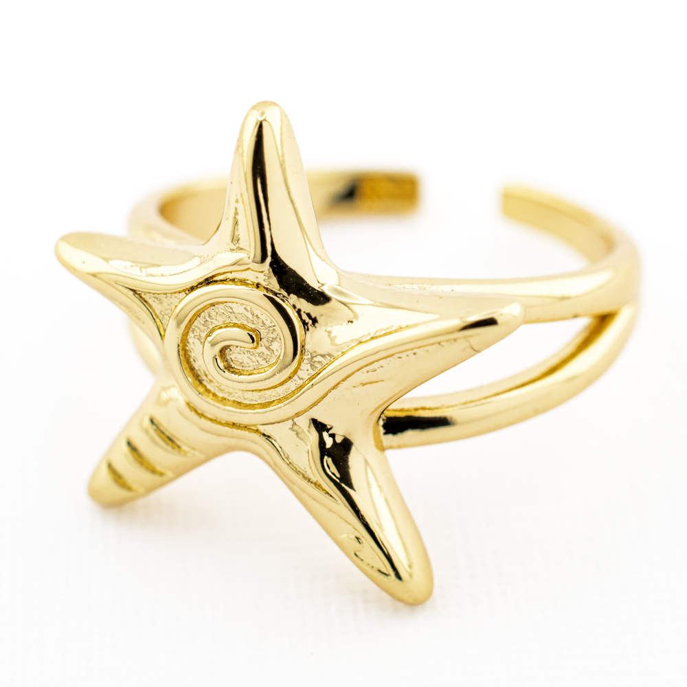 ANILLO  CHAPA GOLDEN CASTING