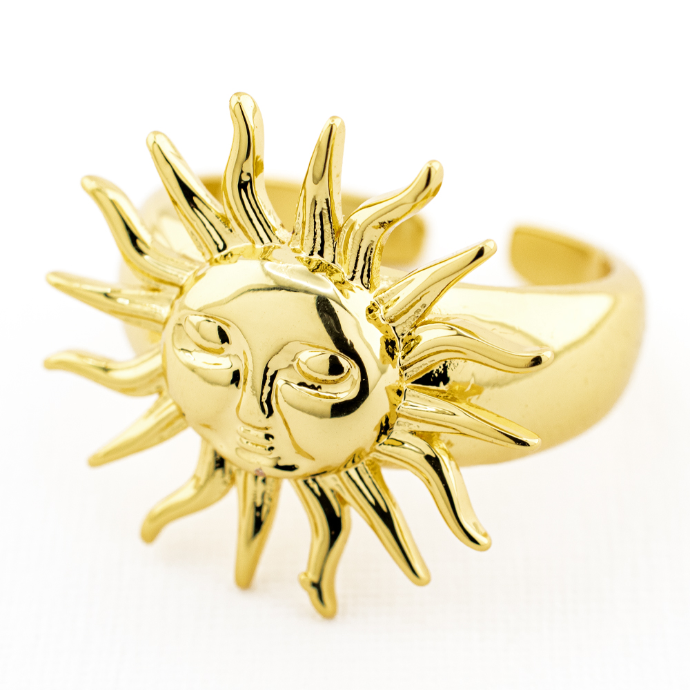 ANILLO  CHAPA GOLDEN CASTING