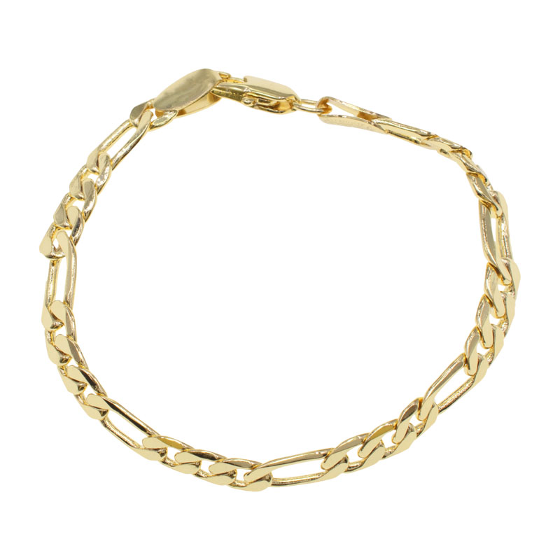 PULSERA CHAPA GOLDEN CASTING
