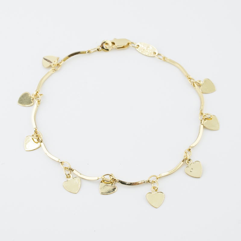 PULSERA CHAPA GOLDEN CASTING