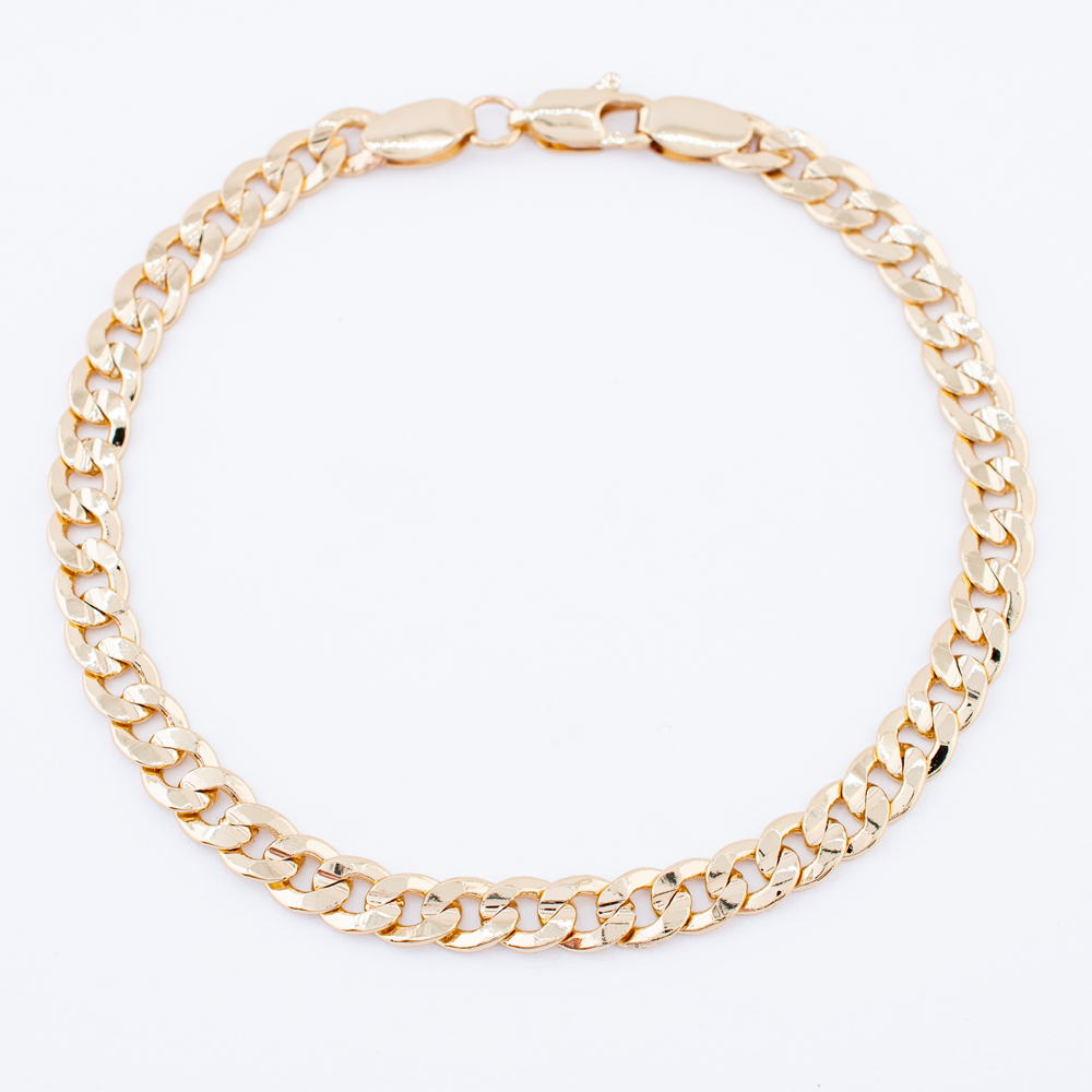 PULSERA CHAPA GOLDEN CHAIN