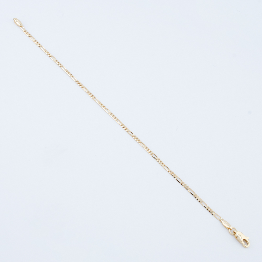 PULSERA CHAPA GOLDEN CASTING
