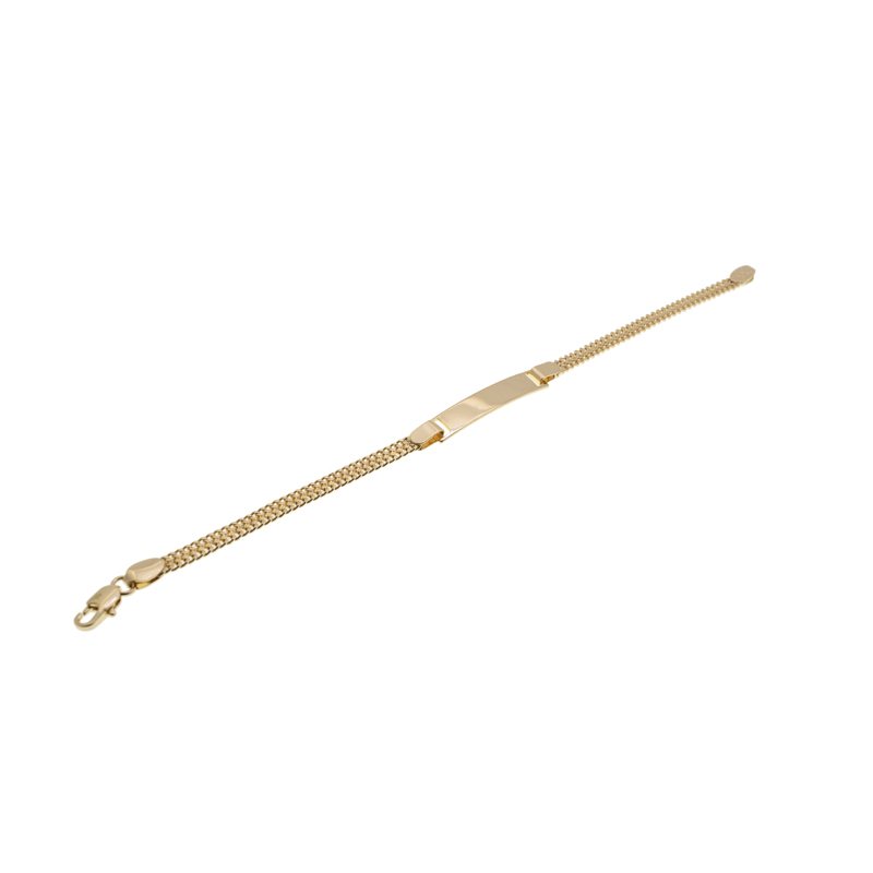 PULSERA CHAPA GOLDEN CHAIN