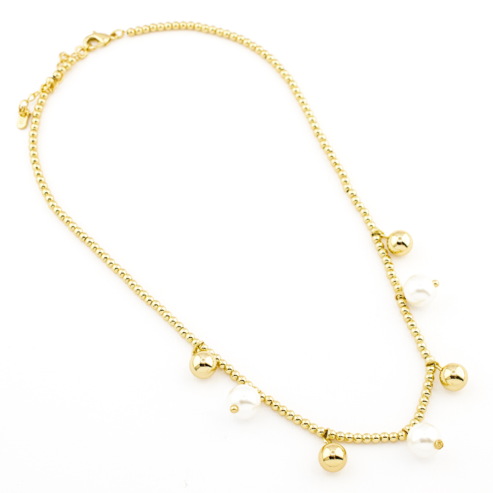 COLLAR CHAPA PEARLTIME