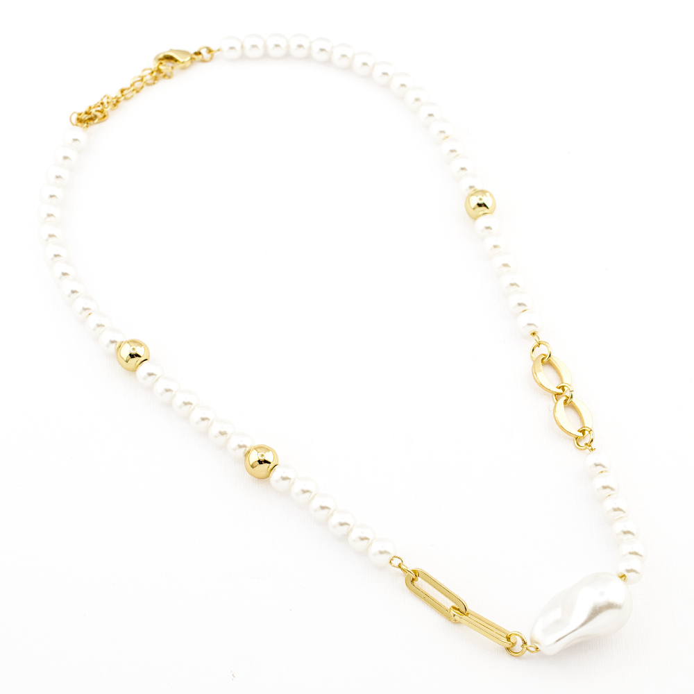COLLAR CHAPA PEARLTIME