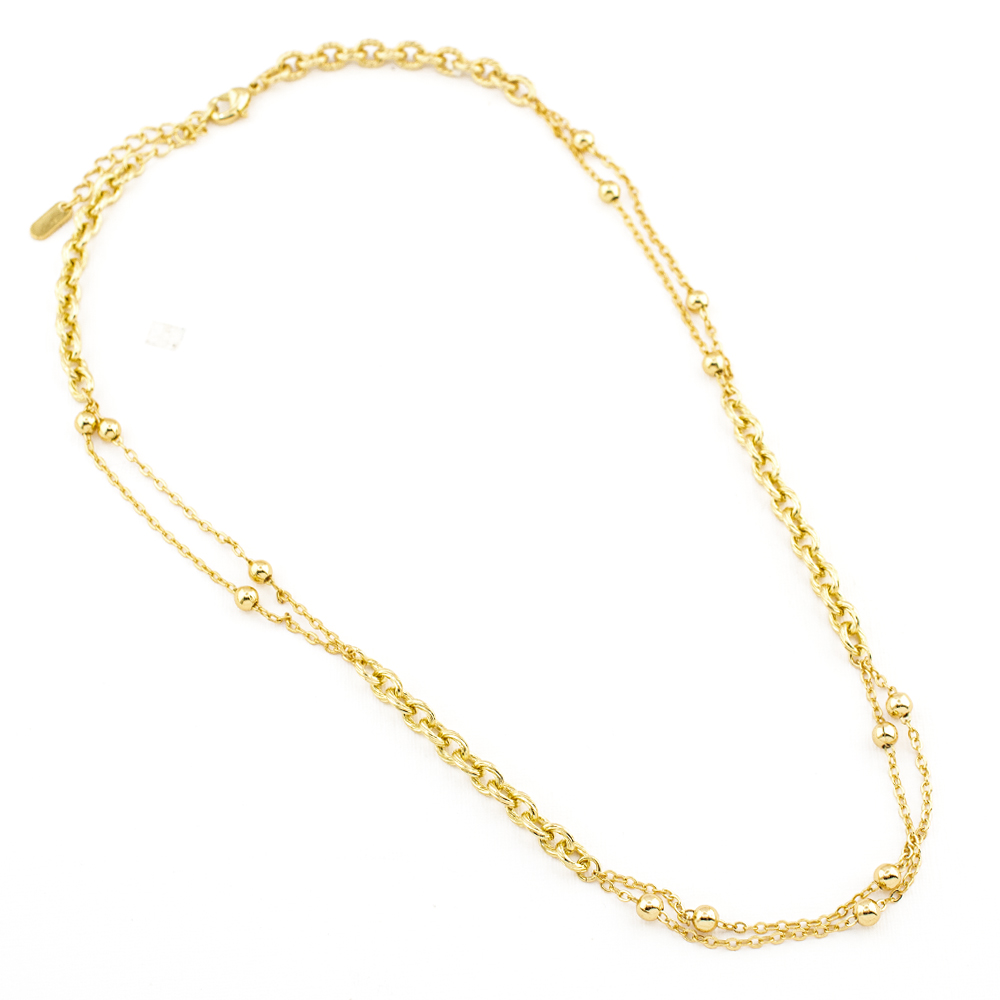 CADENA  CHAPA GOLDEN CASTING
