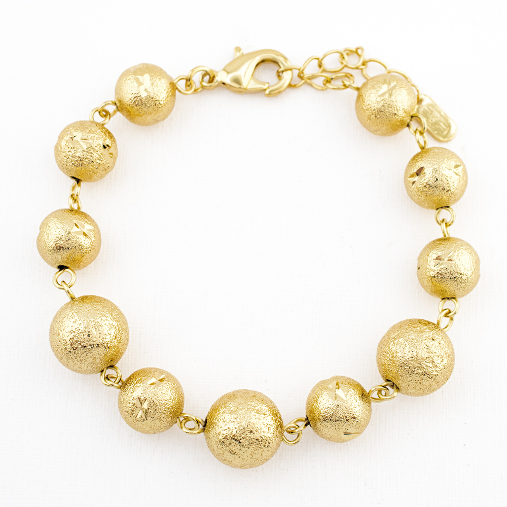 PULSERA CHAPA GOLDEN CASTING