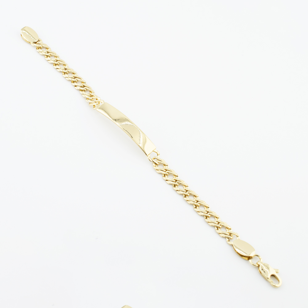 PULSERA CHAPA GOLDEN CHAIN