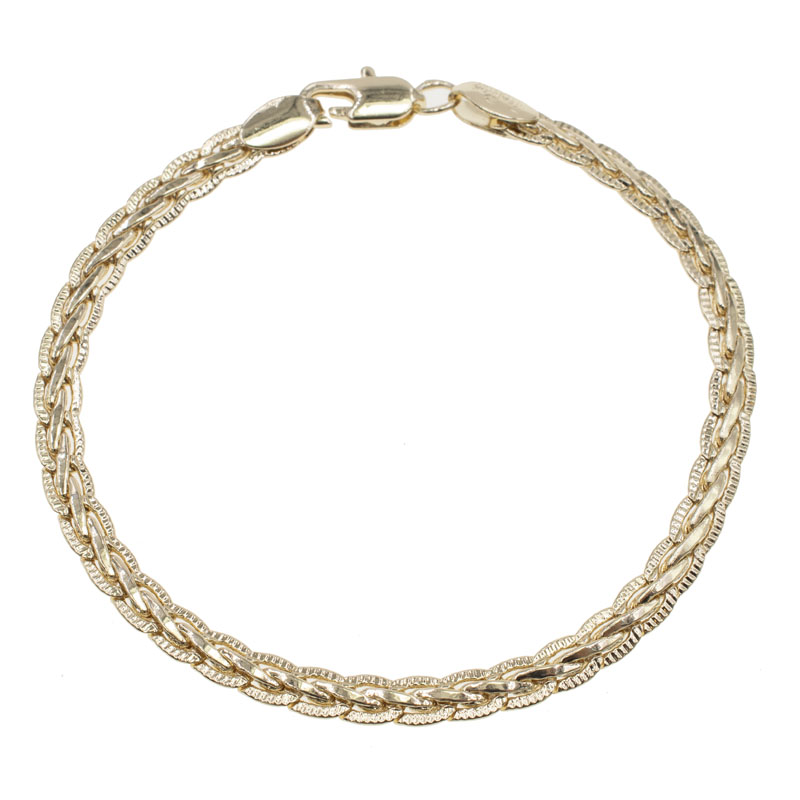 PULSERA CHAPA GOLDEN CHAIN