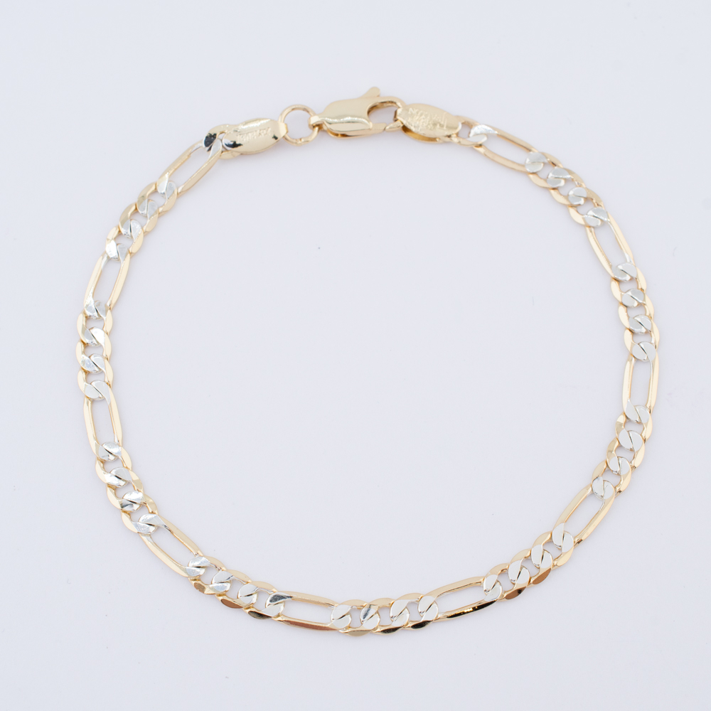 PULSERA BITONO GOLDEN CASTING