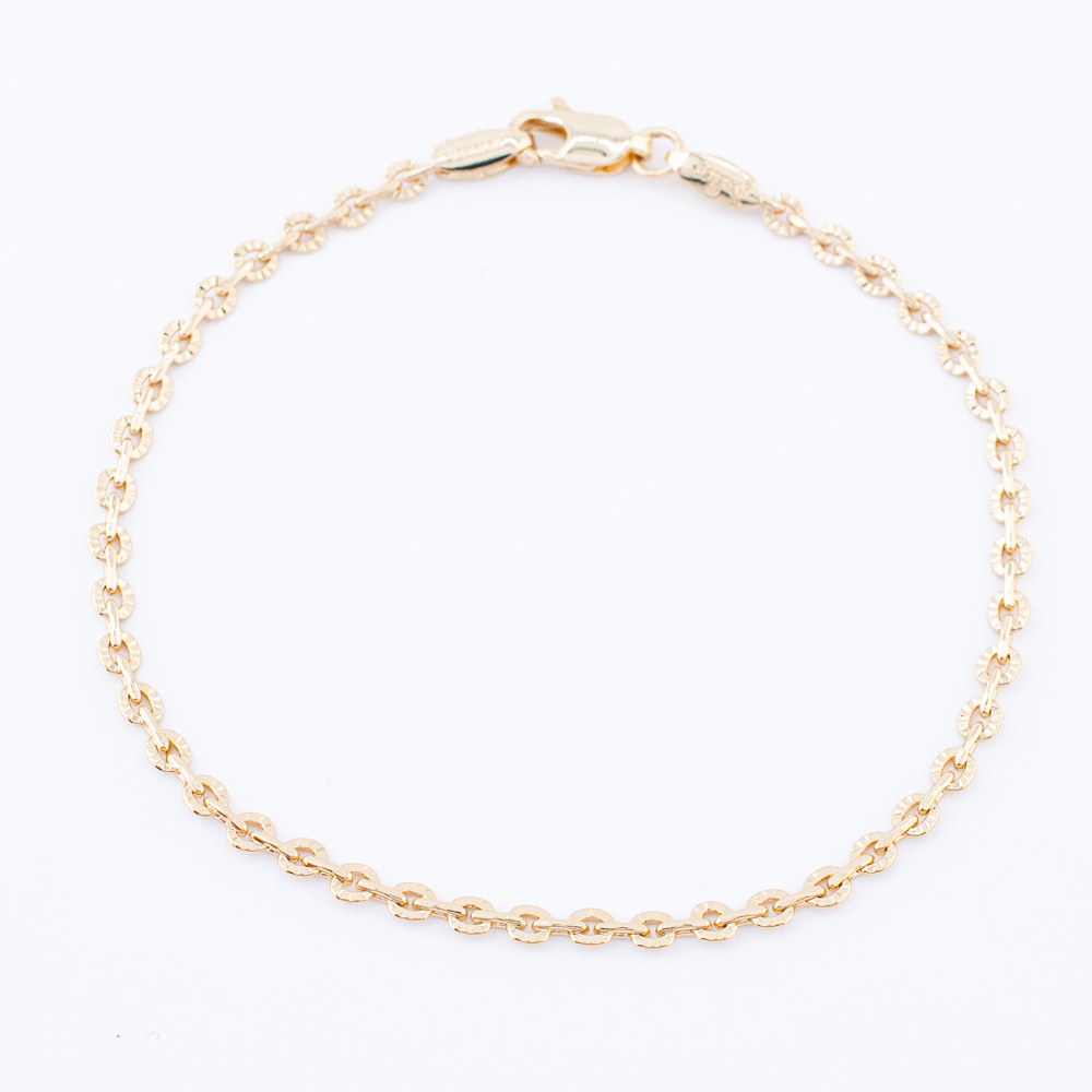 PULSERA CHAPA GOLDEN CASTING