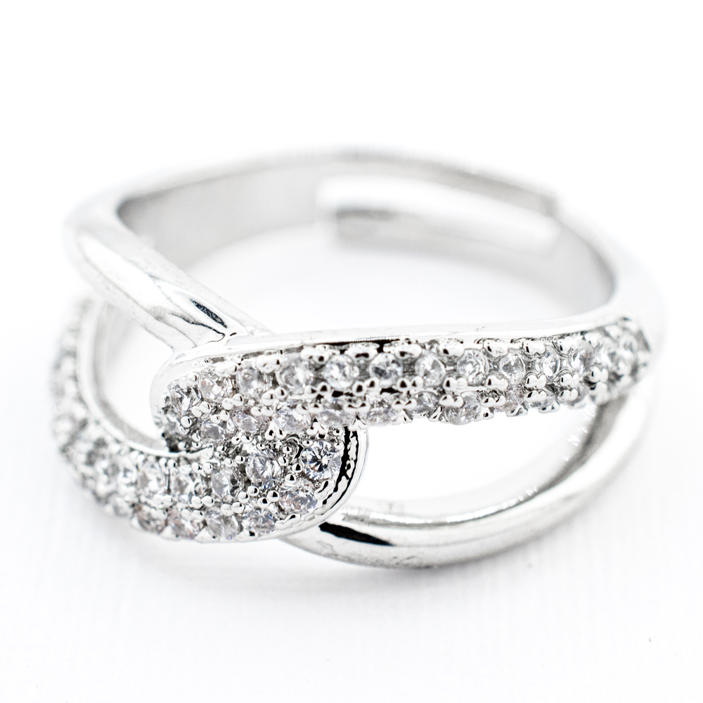 ANILLO  RODIO GOLDEN ROD