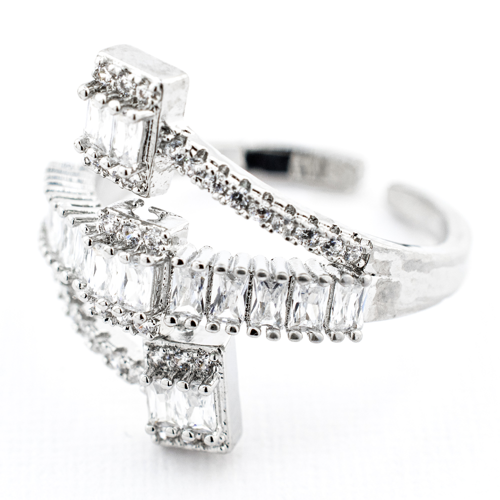 ANILLO  RODIO GOLDEN ROD
