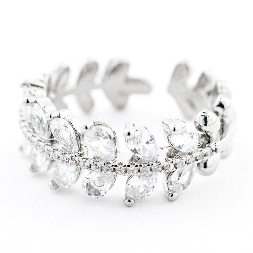 ANILLO  RODIO GOLDEN ROD