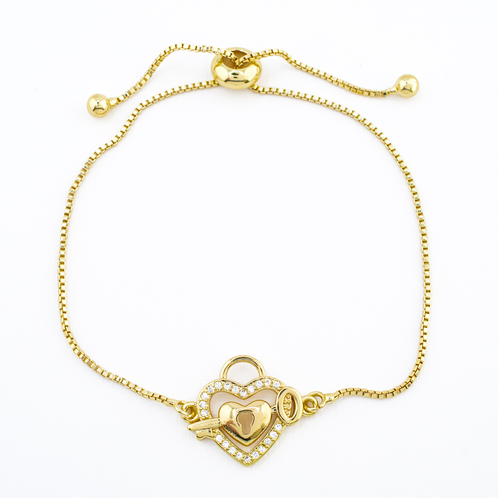 PULSERA CHAPA CRYSTIME