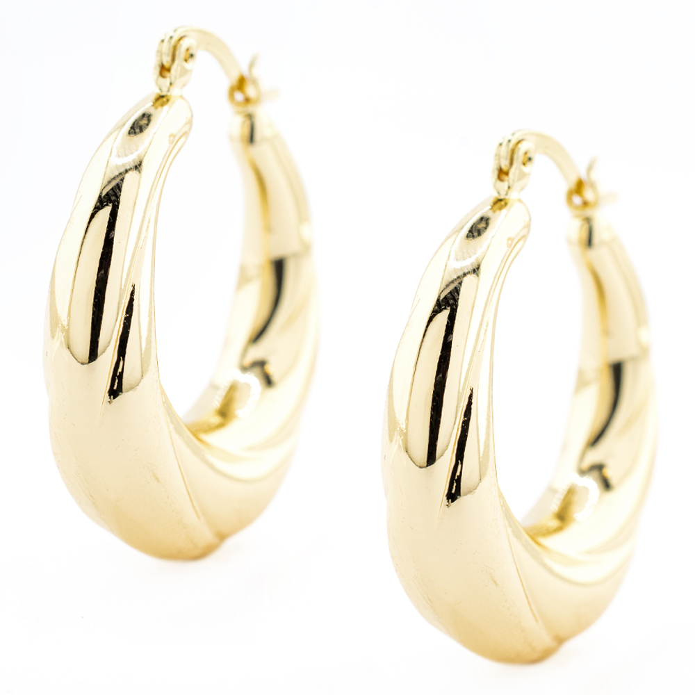 ARRACADA CHAPA GOLDEN CASTING