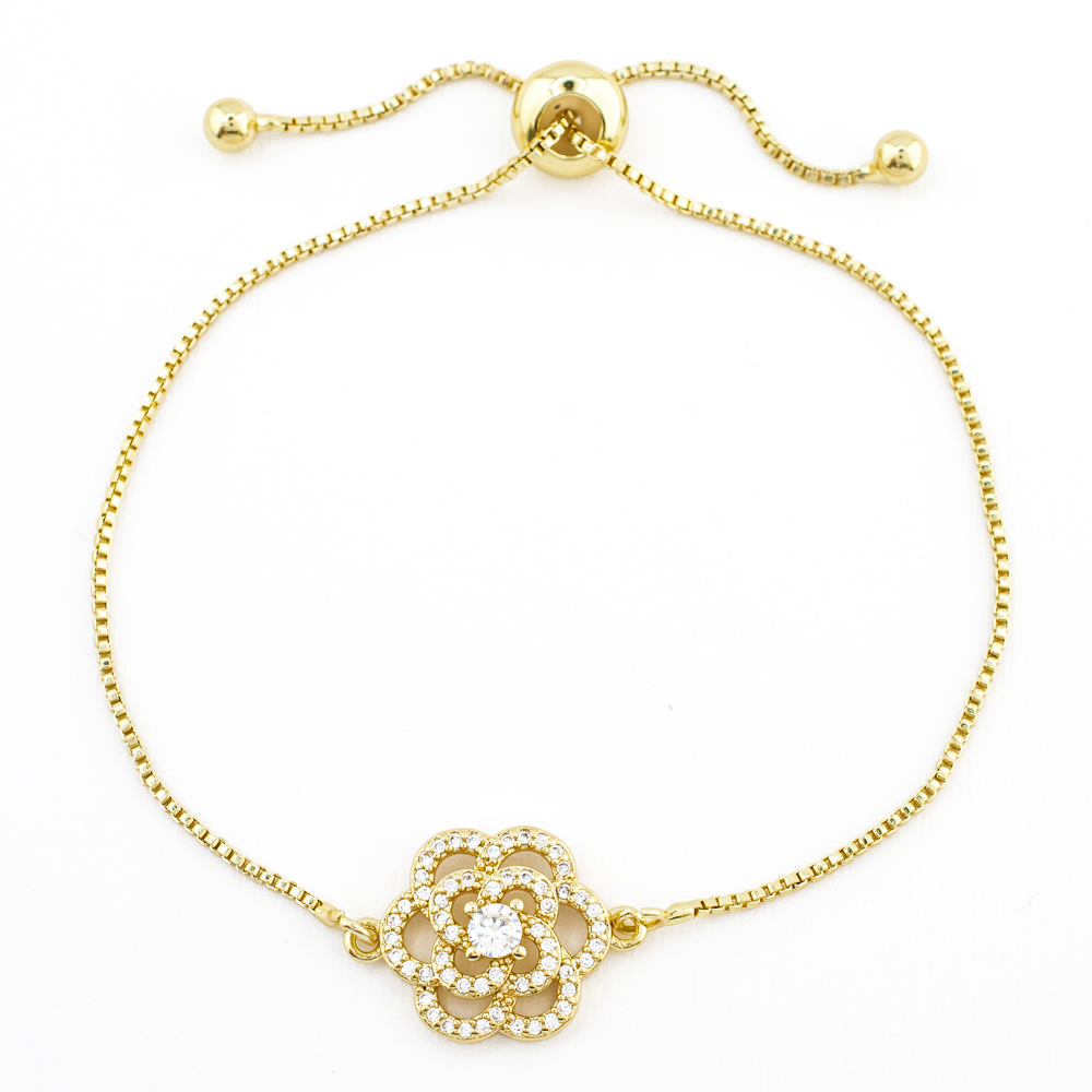 PULSERA CHAPA CRYSTIME