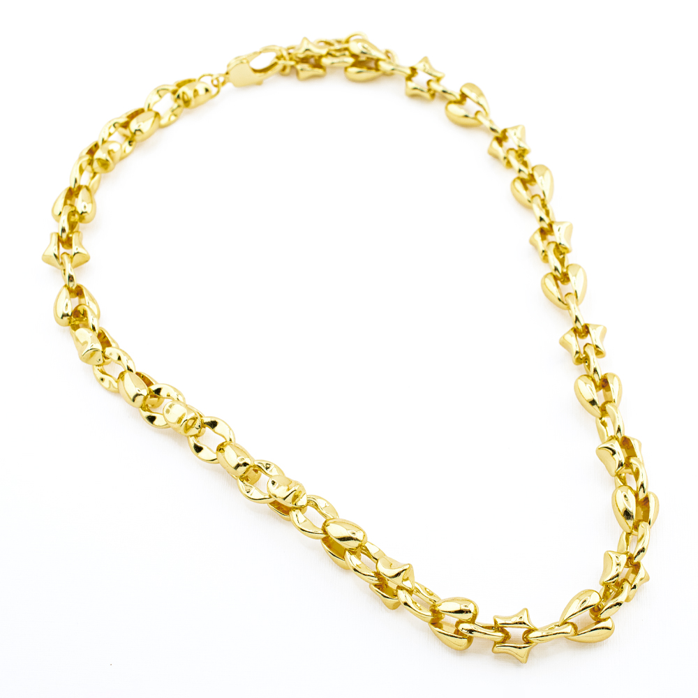 COLLAR CHAPA GOLDEN CASTING
