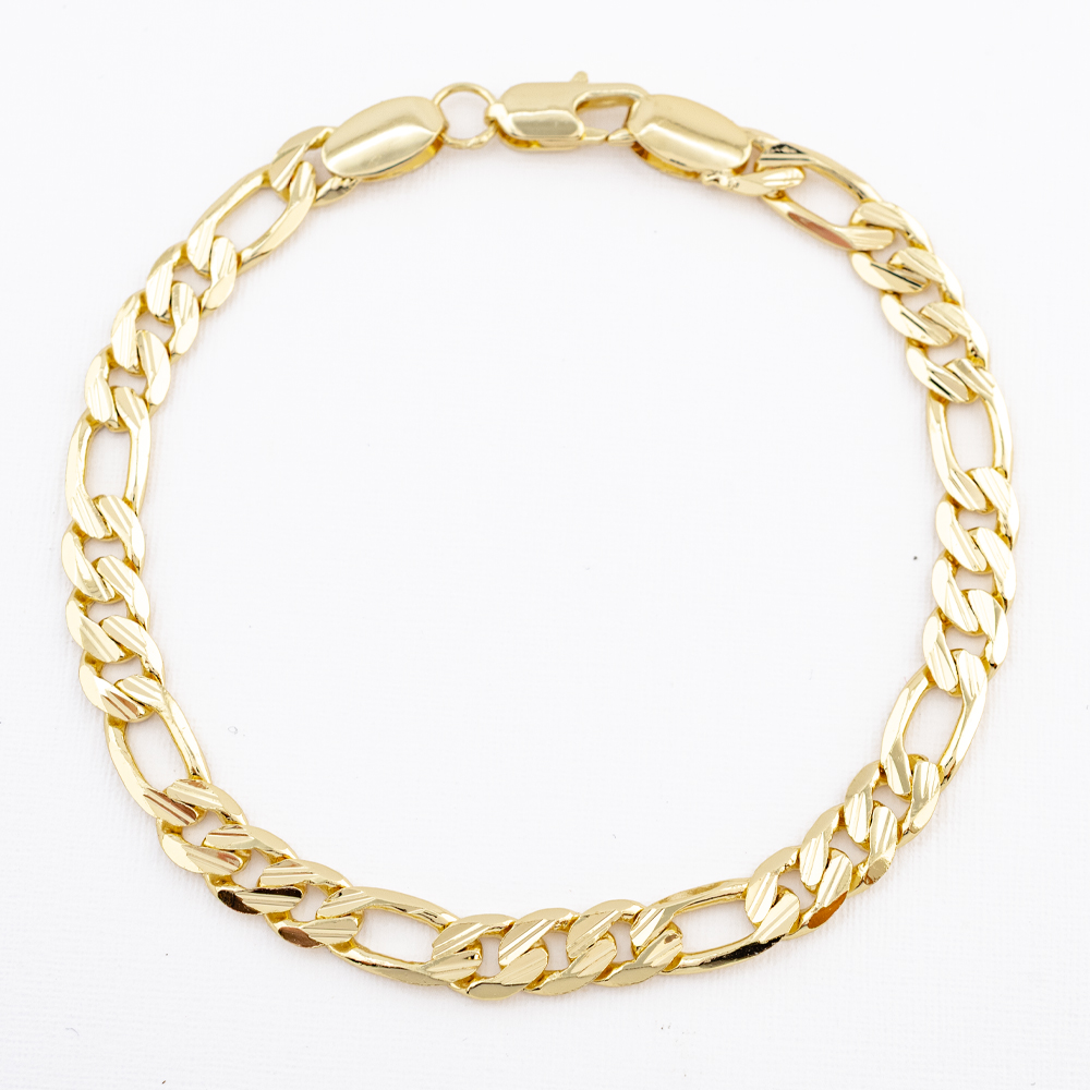 PULSERA CHAPA GOLDEN CASTING