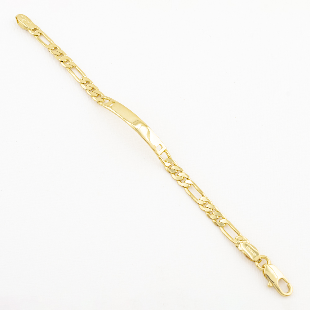 PULSERA CHAPA GOLDEN CASTING