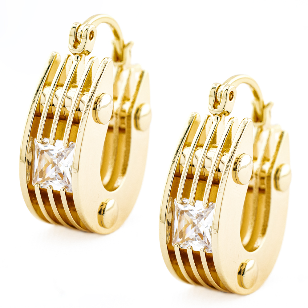 ARRACADA CHAPA GOLDEN CASTING