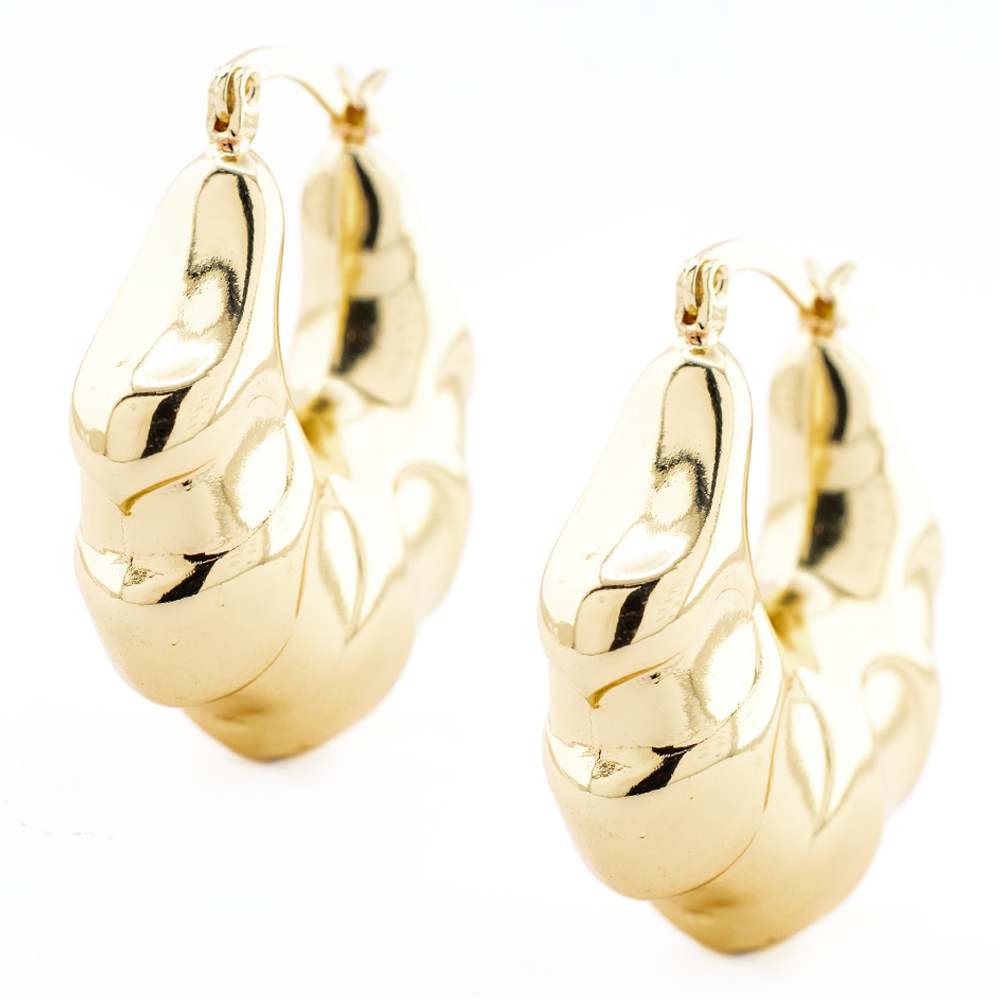 ARRACADA CHAPA GOLDEN CASTING