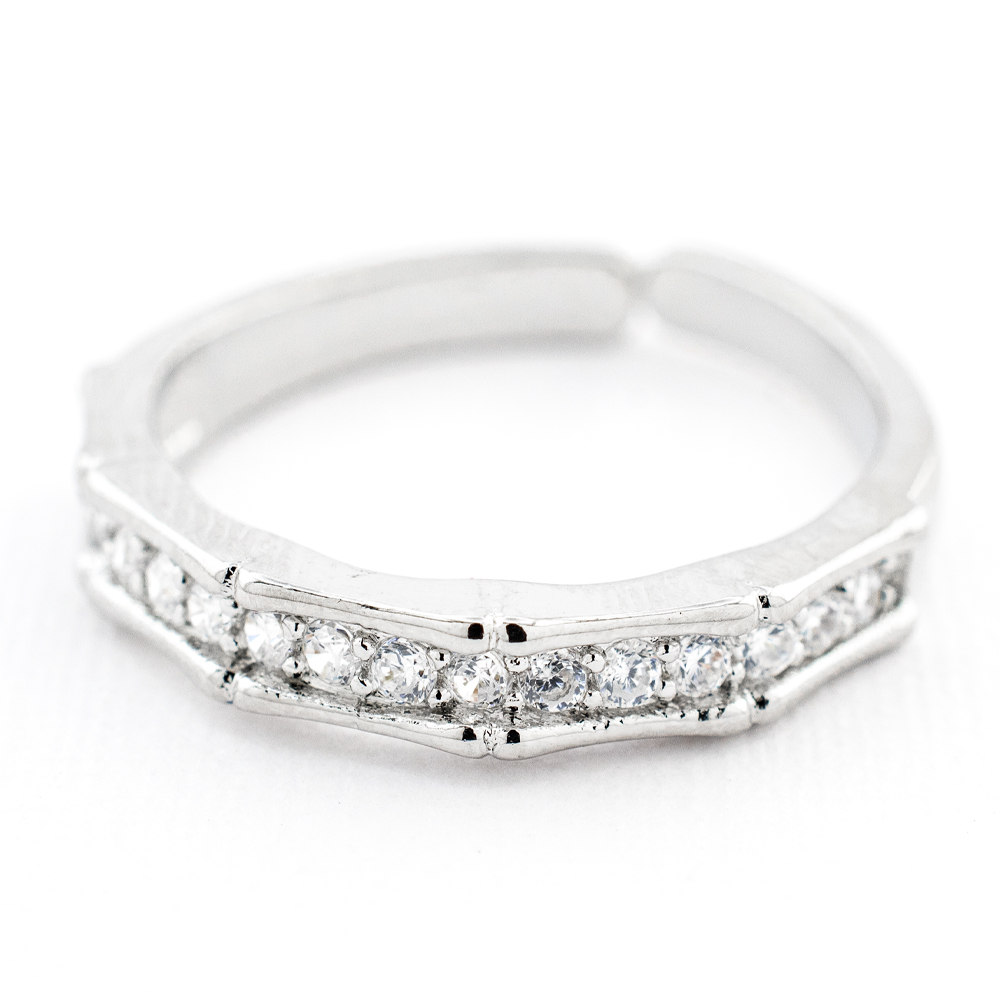 ANILLO  RODIO GOLDEN ROD