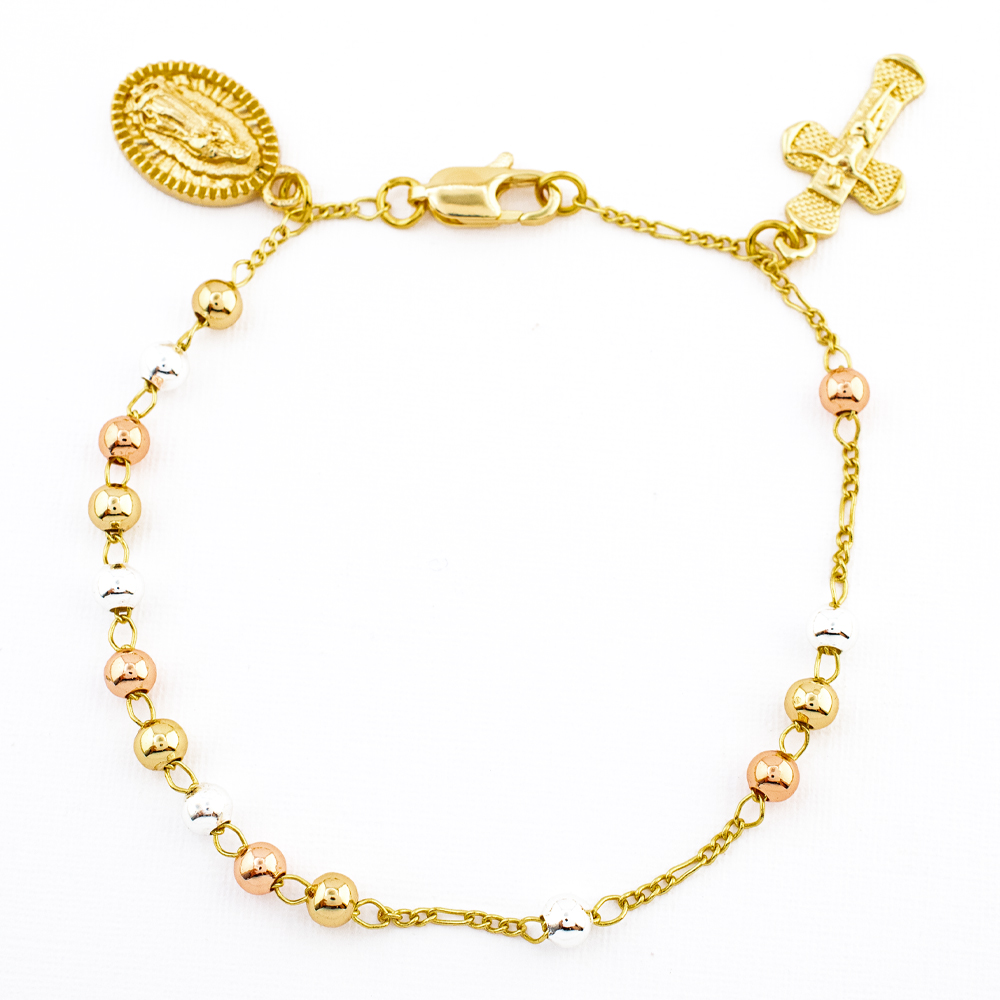 PULSERA CHAPA GOLDEN CASTING