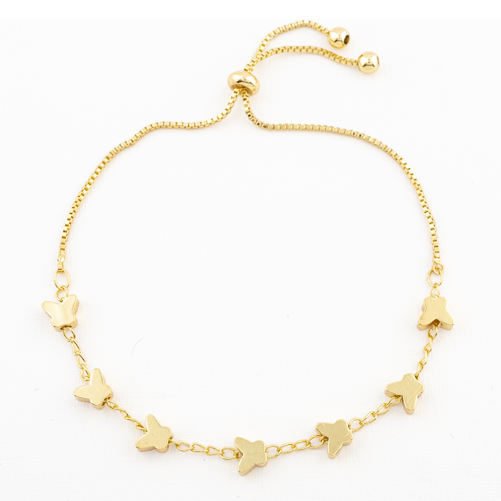 PULSERA CHAPA GOLDEN CASTING