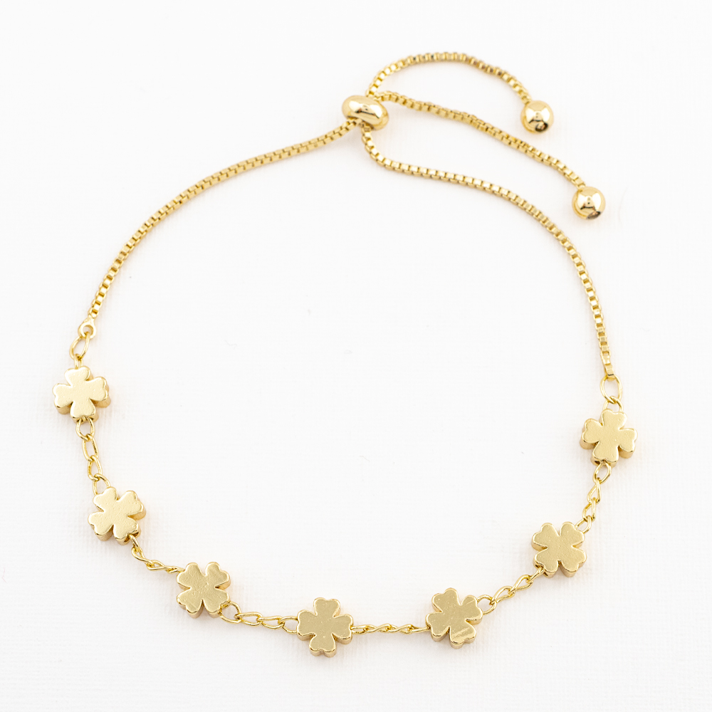 PULSERA CHAPA GOLDEN CASTING