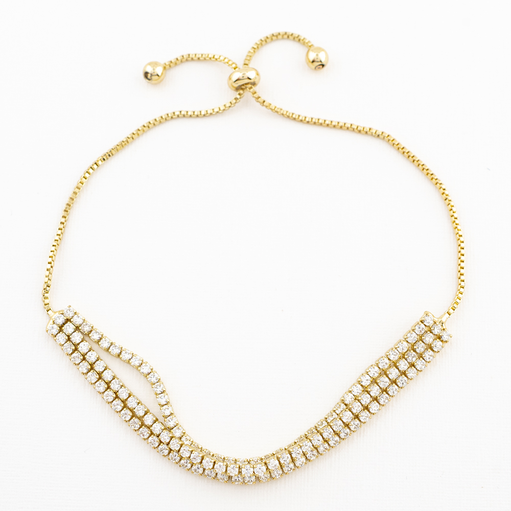 PULSERA CHAPA CRYSTIME