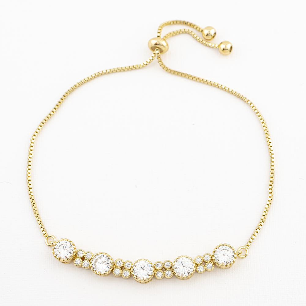 PULSERA CHAPA CRYSTIME