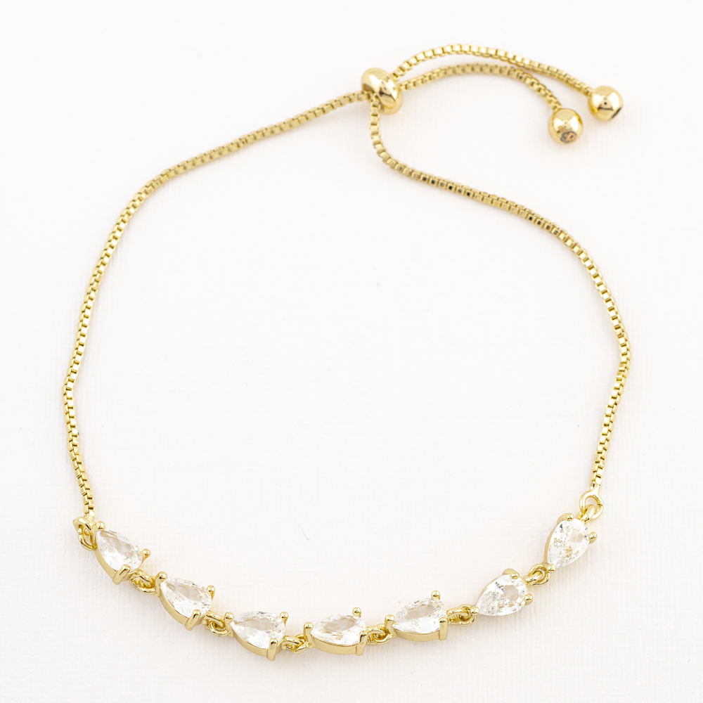 PULSERA CHAPA CRYSTIME