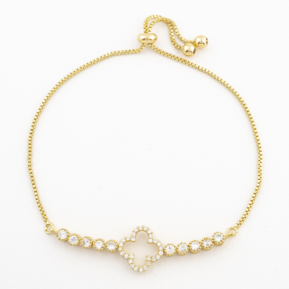PULSERA CHAPA CRYSTIME