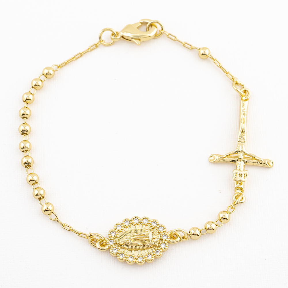 PULSERA CHAPA CRYSTIME