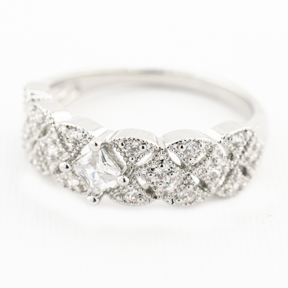 ANILLO  RODIO GOLDEN ROD