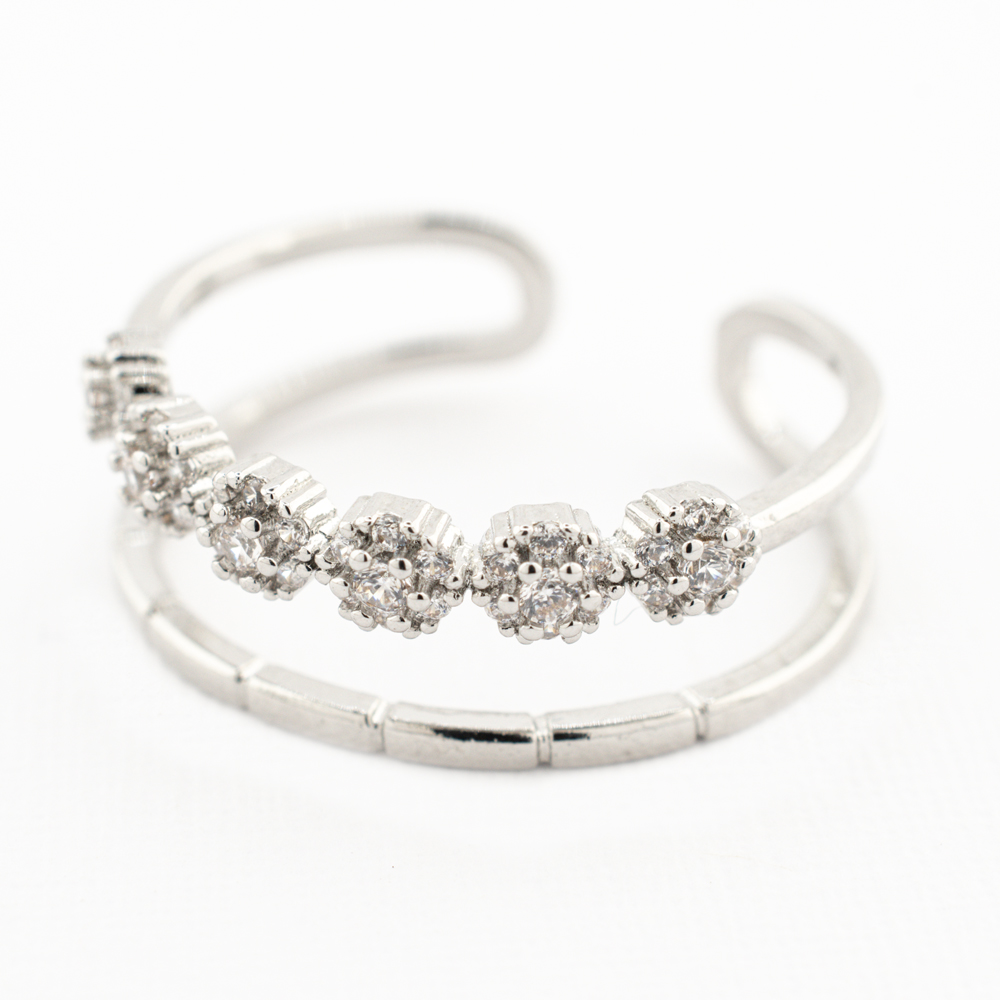 ANILLO  RODIO GOLDEN ROD