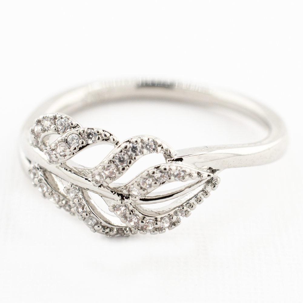 ANILLO  RODIO GOLDEN ROD