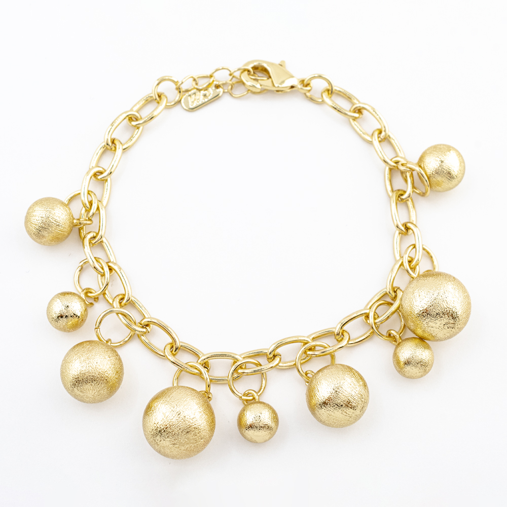 PULSERA CHAPA GOLDEN CASTING
