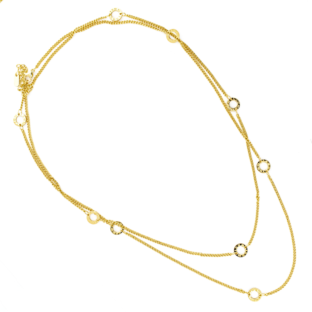 CADENA  CHAPA GOLDEN CASTING