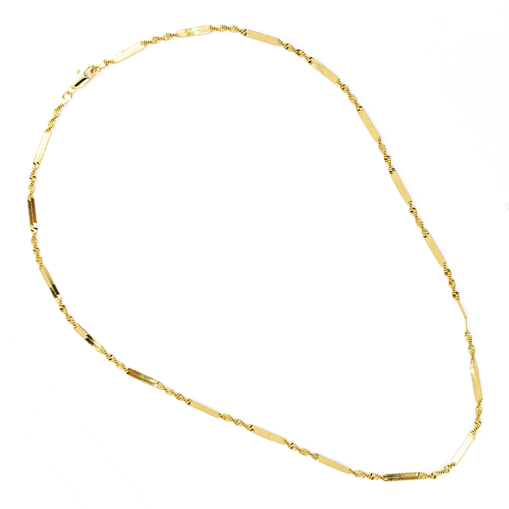 CADENA  CHAPA GOLDEN CASTING