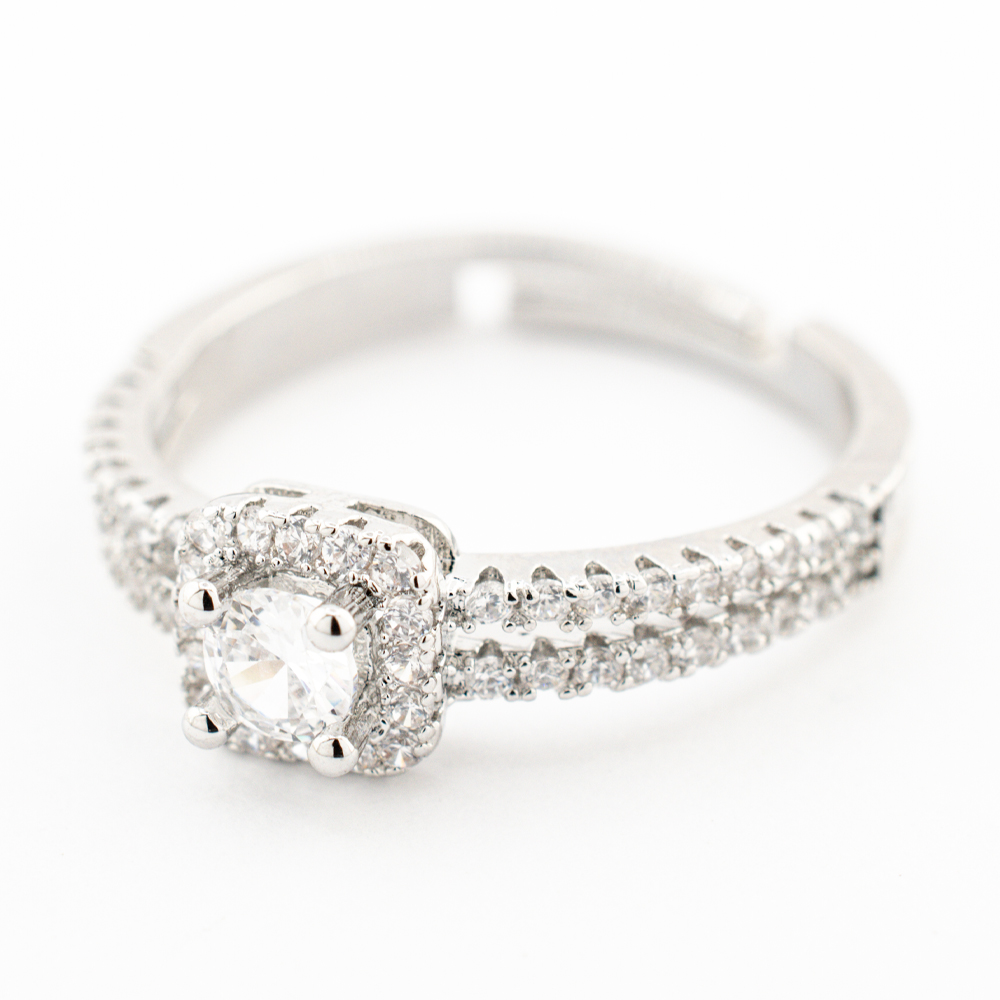 ANILLO  RODIO GOLDEN ROD